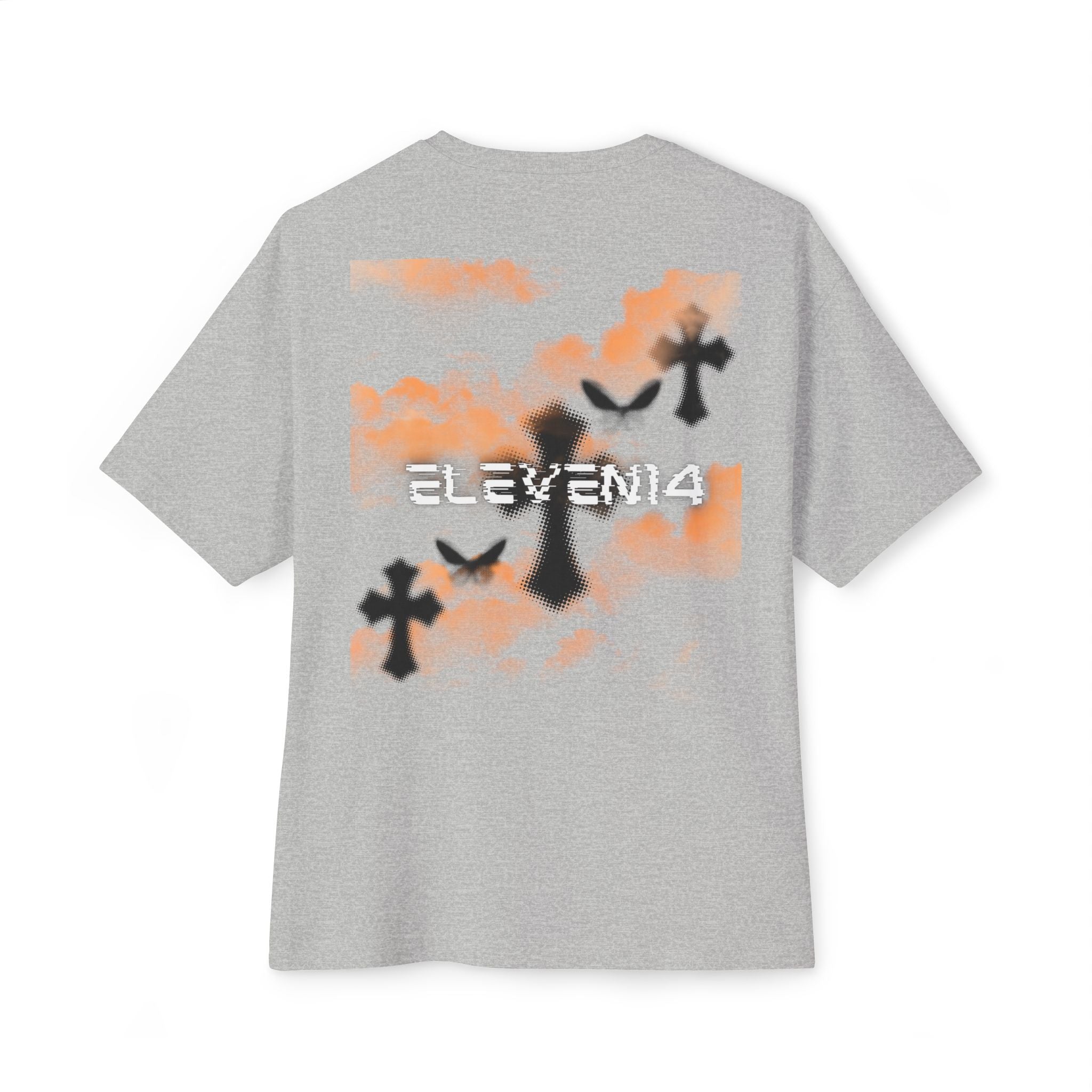 (M) e n z "Crossed" Oversized T